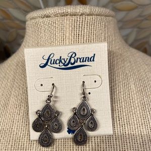 Lucky Brand silver earrings